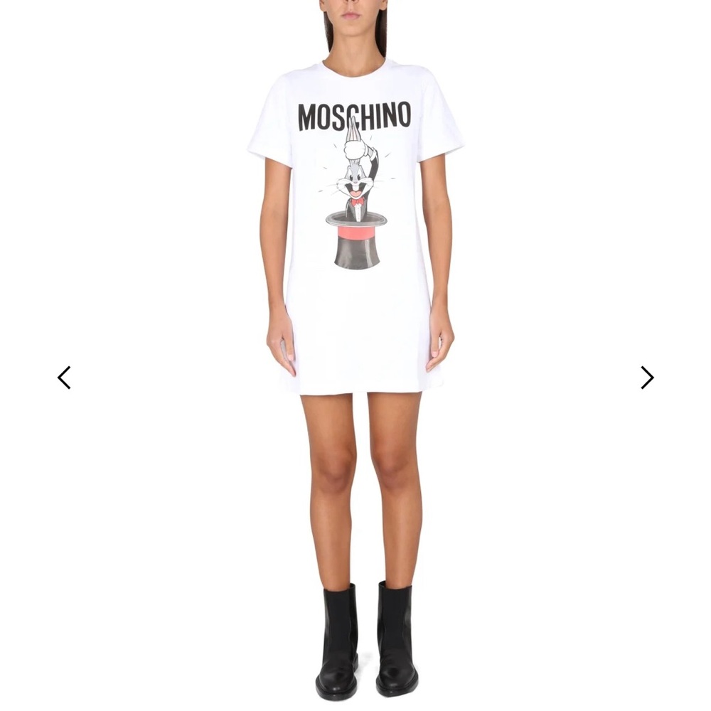 Moschino Bugs Bunny Sweatshirt Dress NWT